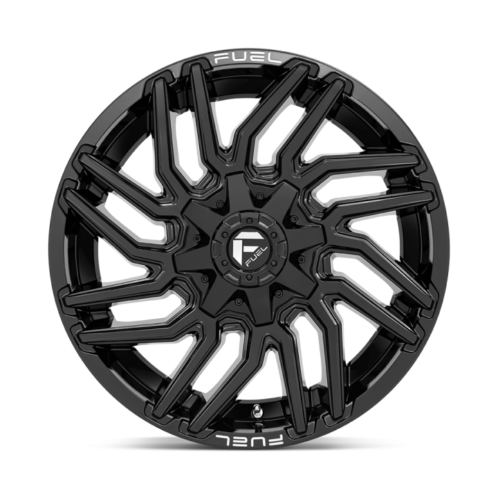 Felga aluminiowa D776 TYPHOON Gloss Black FUEL - ujęcie 3