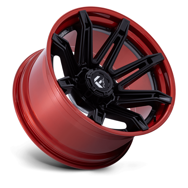 Felga aluminiowa FC401 BRAWL Matte Black W/ Candy Red Lip FUEL - ujęcie 3