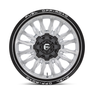 Felga aluminiowa D798 ARC Silver Brushed Face W/ Milled Black Lip FUEL - ujęcie 2