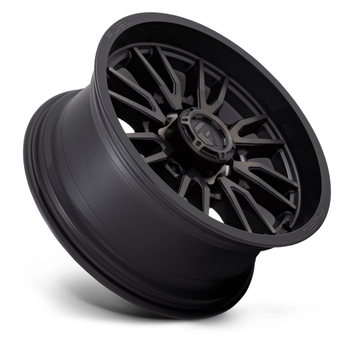 Felga aluminiowa D762 CLASH Matte Black Double Dark Tint FUEL - ujęcie 3