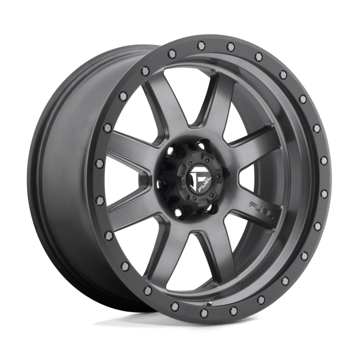 Felga aluminiowa D552 TROPHY Matte Gun Metal Black Bead Ring FUEL