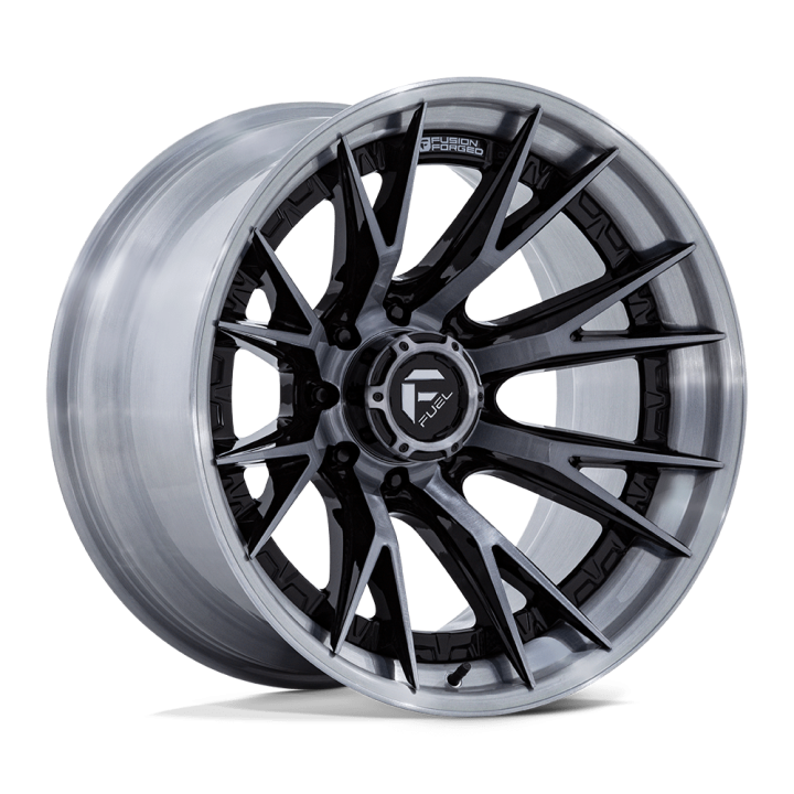 Felga aluminiowa FC402 CATALYST Gloss Black Brushed Dark Tint FUEL