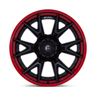Felga aluminiowa FC402 CATALYST Matte Black W/ Candy Red Lip FUEL - ujęcie 2
