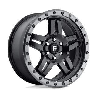 Felga aluminiowa D557 ANZA Matte Black Gun Metal Ring FUEL