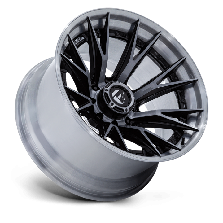Felga aluminiowa FC402 CATALYST Gloss Black Brushed Dark Tint FUEL - ujęcie 2