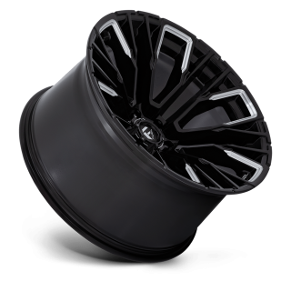 Felga aluminiowa D849 REBAR Gloss Black Milled FUEL - ujęcie 2