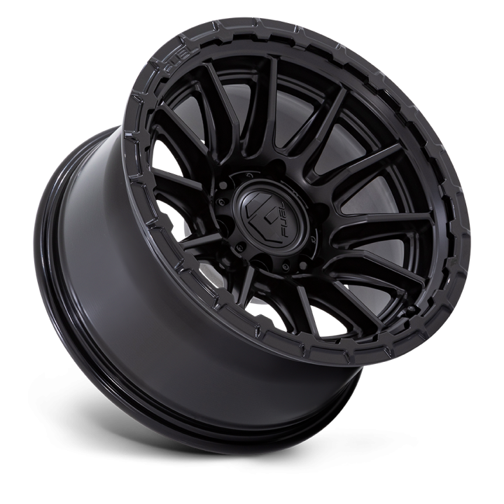 Felga aluminiowa FC866 PISTON Blackout W/ Gloss Black Lip FUEL - ujęcie 2