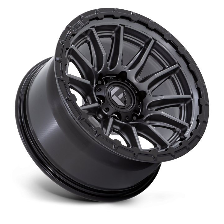 Felga aluminiowa FC866 PISTON Matte Gunmetal W/ Gloss Black Lip FUEL - ujęcie 2