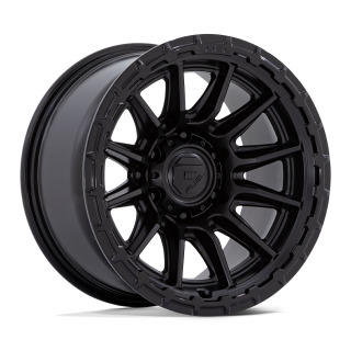 Felga aluminiowa FC866 PISTON Blackout W/ Gloss Black Lip FUEL