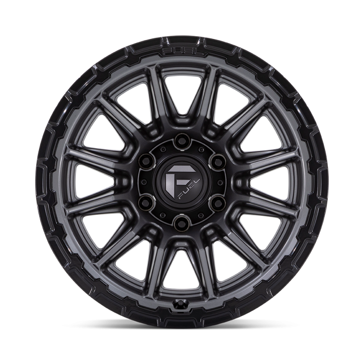 Felga aluminiowa FC866 PISTON Matte Gunmetal W/ Gloss Black Lip FUEL - ujęcie 3