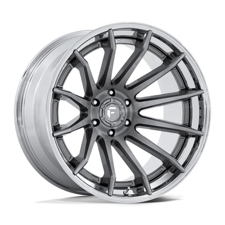Felga aluminiowa FC403 BURN Platinum W/ Chrome Lip FUEL