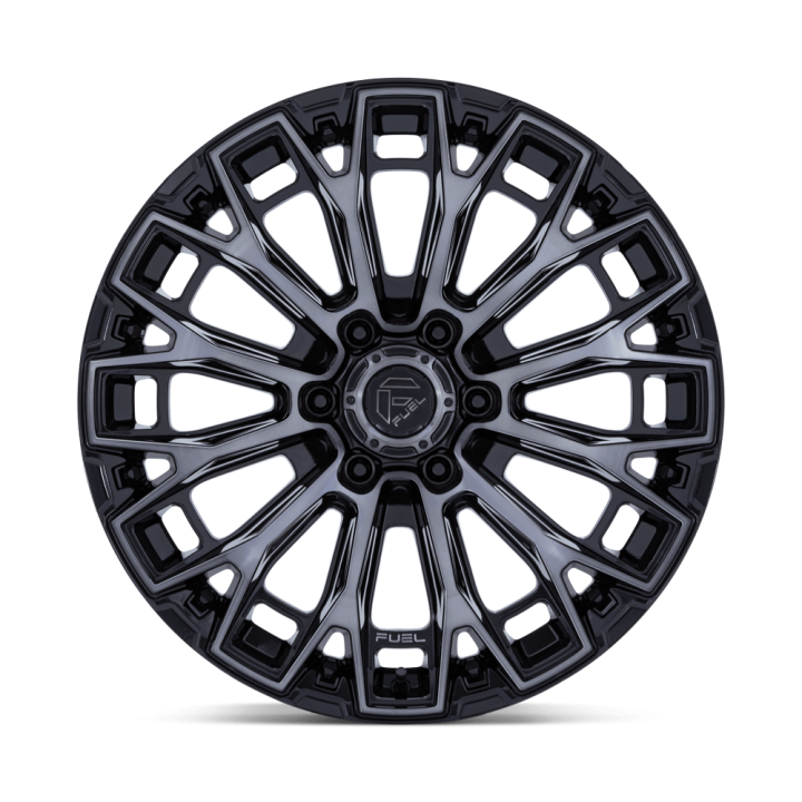 Felga aluminiowa FC882 TRAX Gloss Black Machined Face Dark Tinted Clear FUEL - ujęcie 3
