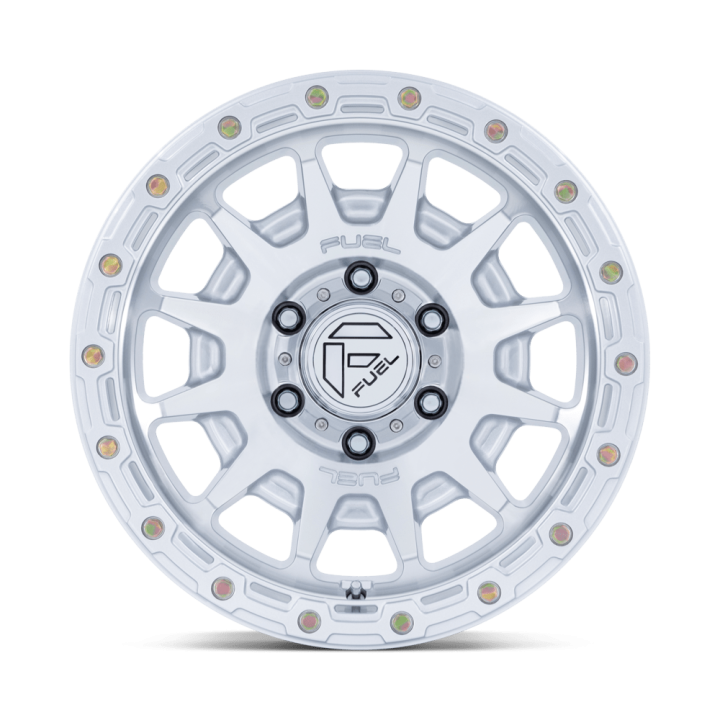 Felga aluminiowa FC884 FORTRESS Gloss Silver W/ Machined Face FUEL - ujęcie 3