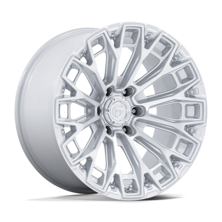 Felga aluminiowa FC882 TRAX Gloss Silver W/ Machined Face FUEL