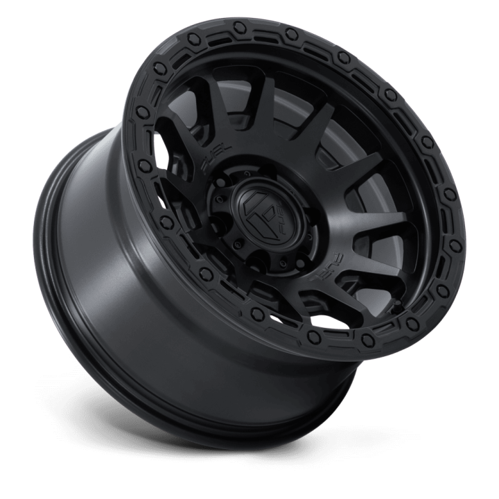 Felga aluminiowa FC884 FORTRESS Matte Black W/ Gloss Black Lip FUEL - ujęcie 3