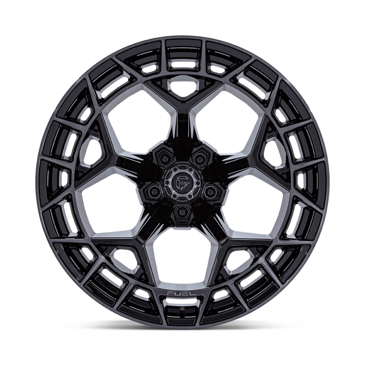 Felga aluminiowa FC873 CHARGER Gloss Black Brushed Dark Tint FUEL - ujęcie 3