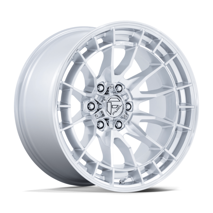 Felga aluminiowa FC888 REVOLT Hyper Silver W/ Machined Face FUEL