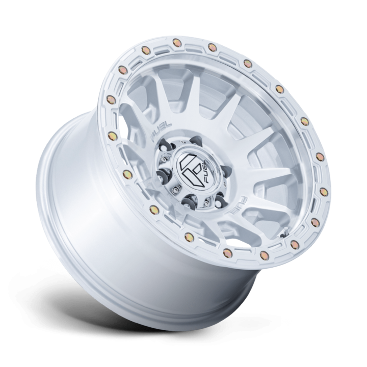 Felga aluminiowa FC884 FORTRESS Gloss Silver W/ Machined Face FUEL - ujęcie 2