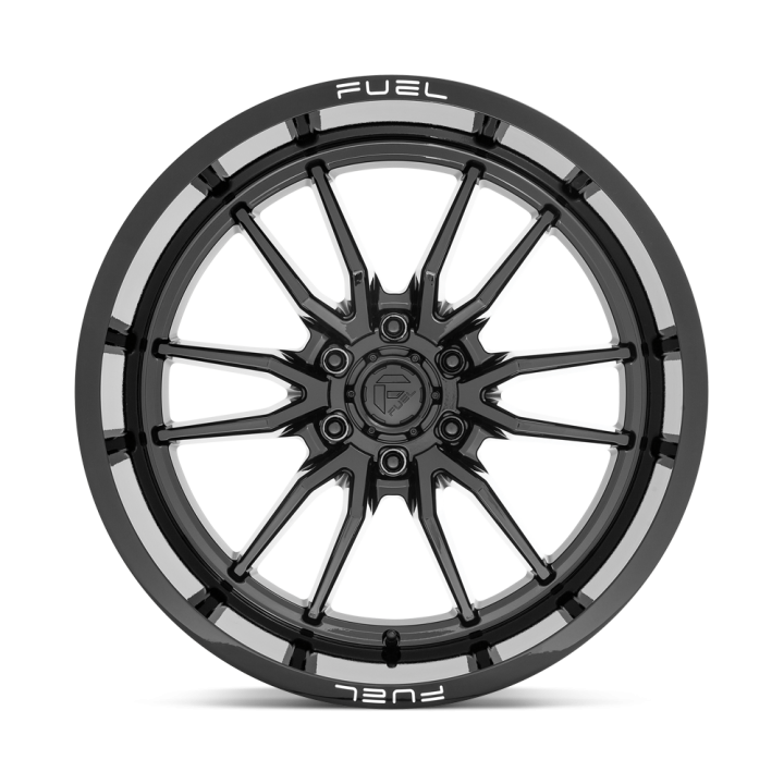 Felga aluminiowa D760 CLASH Gloss Black FUEL - ujęcie 2