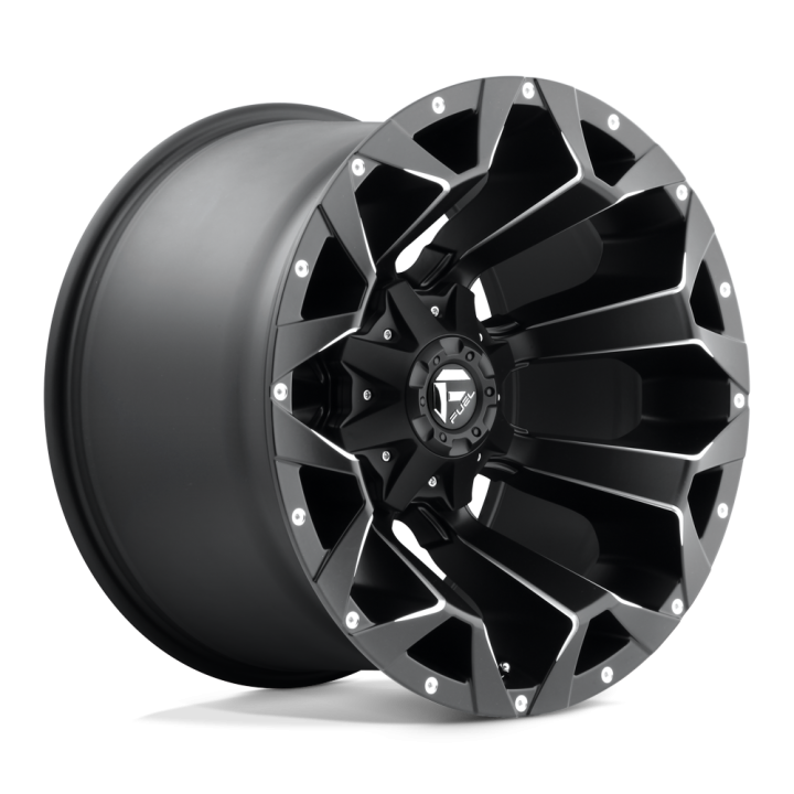Felga aluminiowa D546 ASSAULT Matte Black Milled FUEL