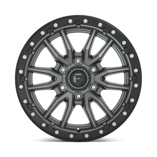Felga aluminiowa D680 REBEL Matte Gun Metal Black Bead Ring FUEL - ujęcie 2