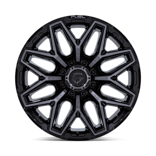 Felga aluminiowa FLUX Gloss Black Brush Fc Gray Ddt FUEL - ujęcie 2