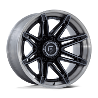 Felga aluminiowa FC401 BRAWL Gloss Black Brushed Dark Tint FUEL