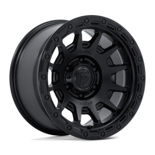 Felga aluminiowa FC884 FORTRESS Matte Black W/ Gloss Black Lip FUEL