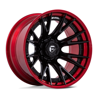 Felga aluminiowa FC402 CATALYST Matte Black W/ Candy Red Lip FUEL