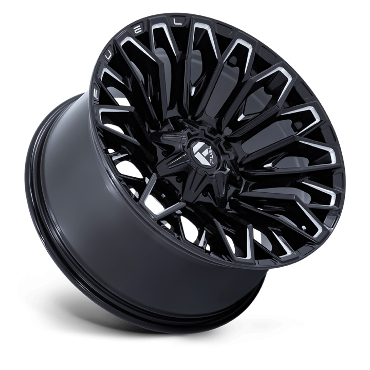 Felga aluminiowa FC865 STRIKE Gloss Black Milled FUEL - ujęcie 2