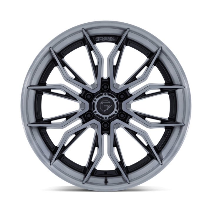 Felga aluminiowa FC404 MUTINY Gloss Black Brushed Dark Tint FUEL - ujęcie 3