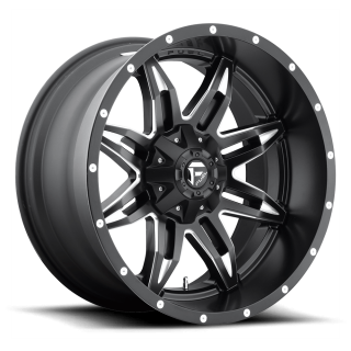 Felga aluminiowa D567 LETHAL Matte Black Milled FUEL