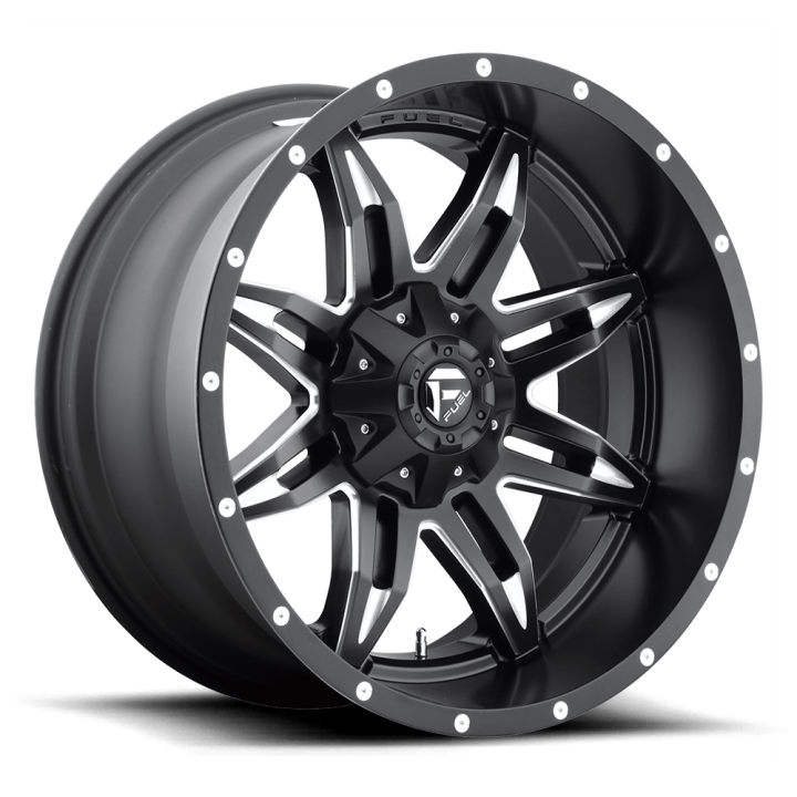 Felga aluminiowa D567 LETHAL Matte Black Milled FUEL