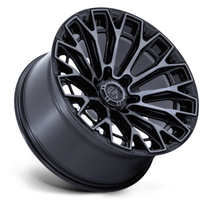 Felga aluminiowa FC882 TRAX Gloss Black Machined Face Dark Tinted Clear FUEL - ujęcie 2