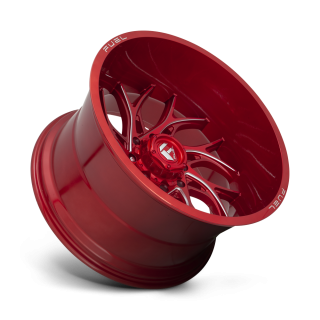 Felga aluminiowa D742 RUNNER Candy Red Milled FUEL - ujęcie 2