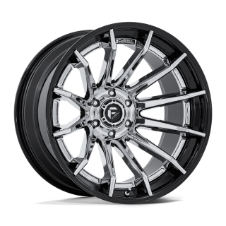 Felga aluminiowa FC403 BURN Chrome W/ Gloss Black Lip FUEL