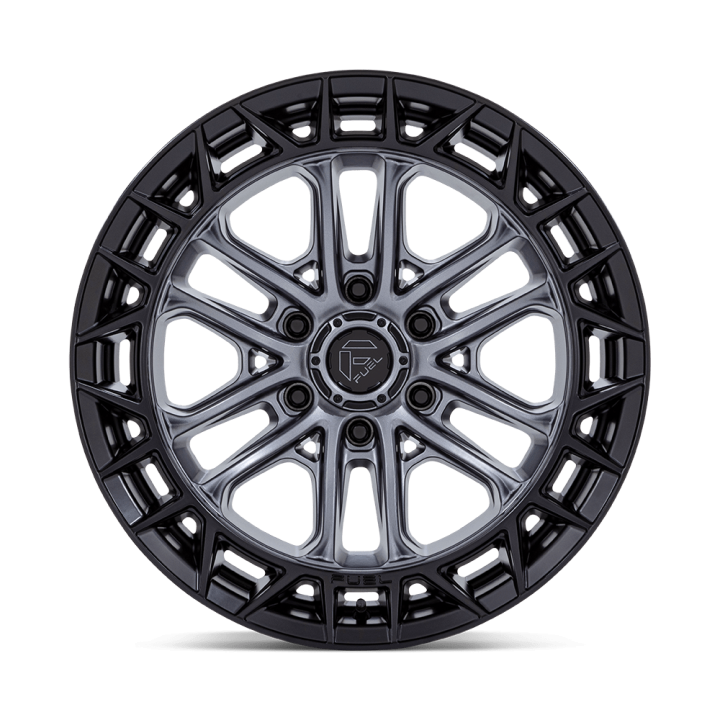 Felga aluminiowa FC874 CELSIUS Matte Gunmetal W/ Matte Black Lip FUEL - ujęcie 3