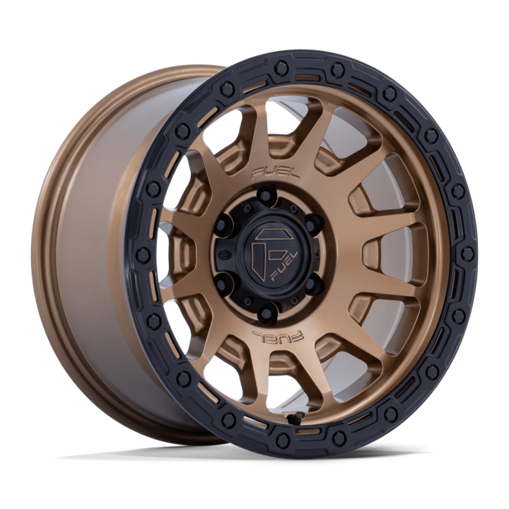 Felga aluminiowa FC884 FORTRESS Matte Bronze W Gloss Black Lip FUEL