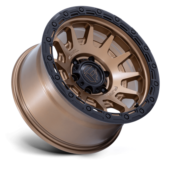 Felga aluminiowa FC884 FORTRESS Matte Bronze W Gloss Black Lip FUEL - ujęcie 2