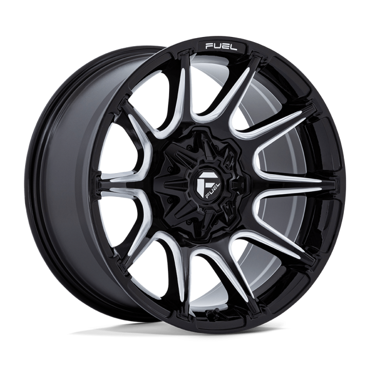 Felga aluminiowa FC880 SUPER C Gloss Black Milled FUEL