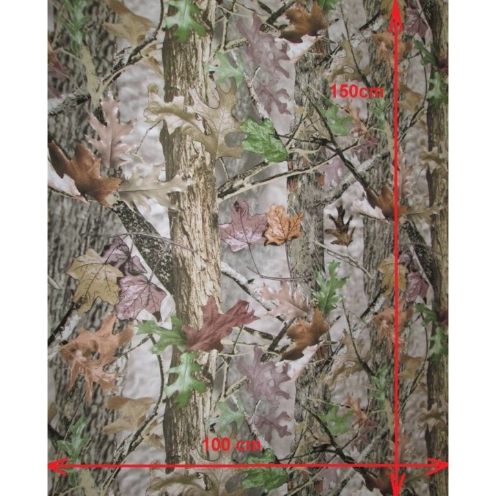 Naklejka okleina folia samoprzylepna camo camouflage realtre mossy oak 1,5m2