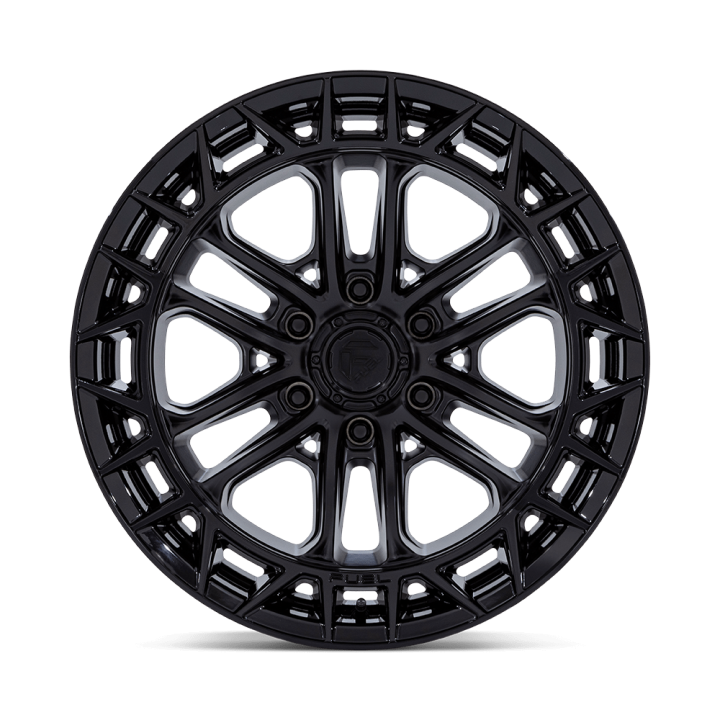 Felga aluminiowa FC874 CELSIUS Matte Black W/ Gloss Black Lip FUEL - ujęcie 3