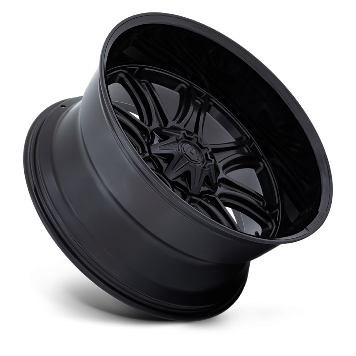 Felga aluminiowa DARKSTAR Matte Black W/ Gloss Black Lip FUEL - ujęcie 2