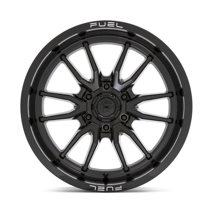 Felga aluminiowa D760 CLASH Gloss Black FUEL - ujęcie 3