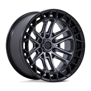 Felga aluminiowa FC874 CELSIUS Matte Gunmetal W/ Matte Black Lip FUEL