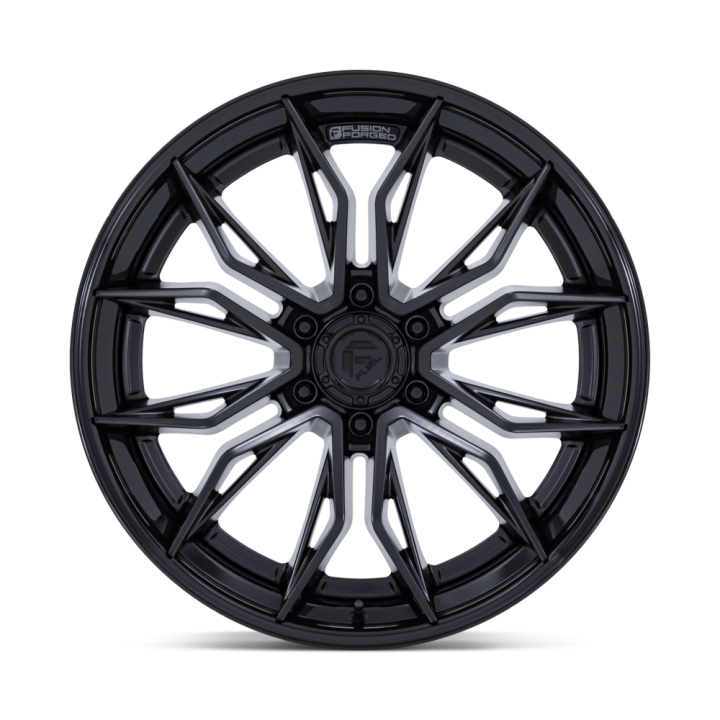 Felga aluminiowa FC404 MUTINY Matte Black W/ Gloss Black Lip FUEL - ujęcie 3