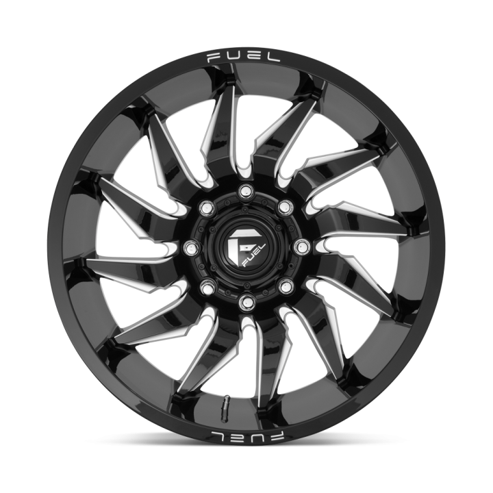 Felga aluminiowa D744 SABER Gloss Black Milled FUEL - ujęcie 2