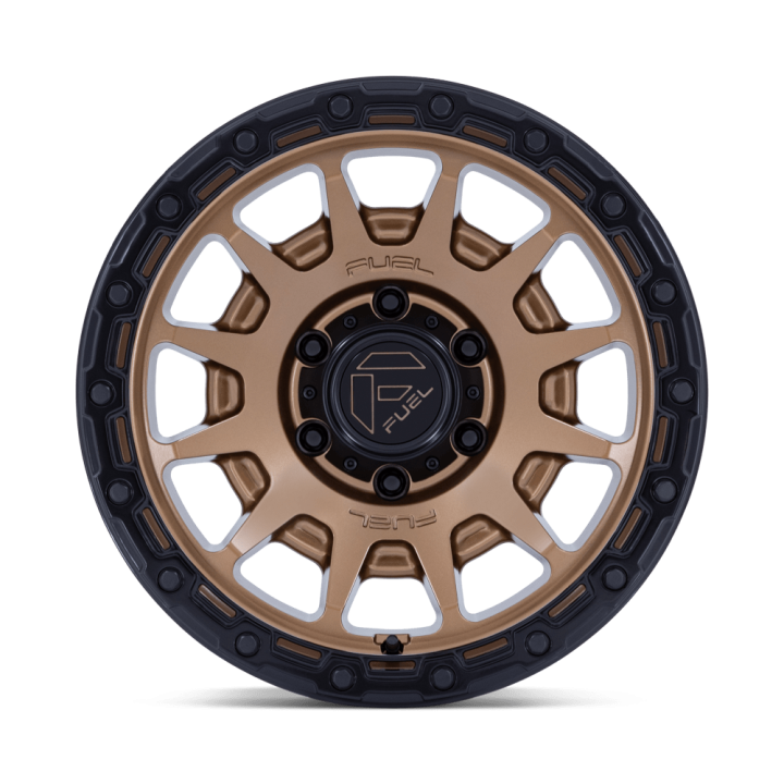 Felga aluminiowa FC884 FORTRESS Matte Bronze W Gloss Black Lip FUEL - ujęcie 3