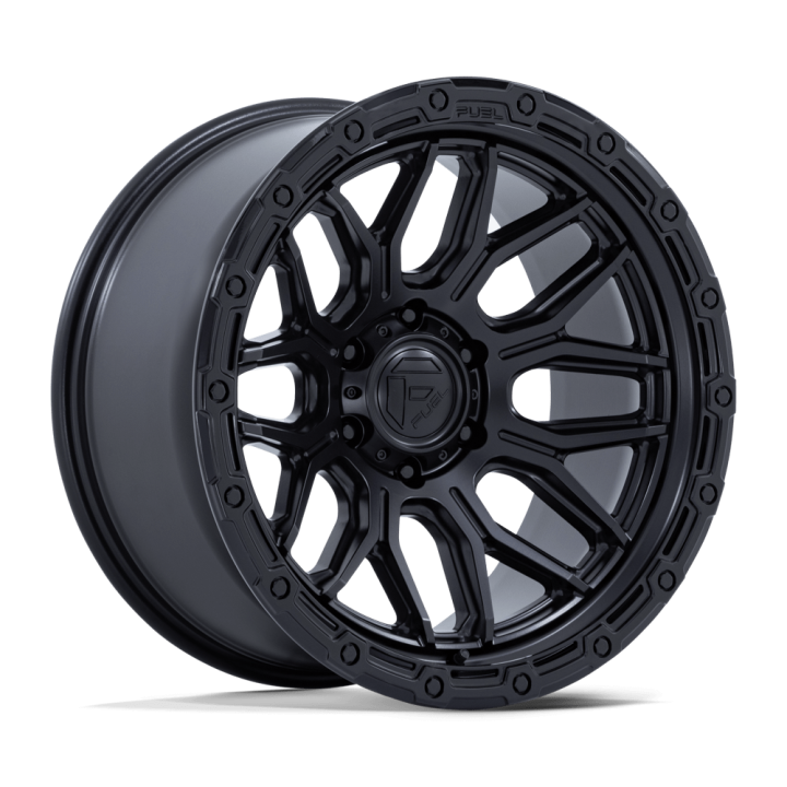 Felga aluminiowa FC881 SURGE Matte Black W/ Gloss Black Lip FUEL