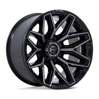 Felga aluminiowa FLUX Gloss Black Brush Fc Gray Ddt FUEL